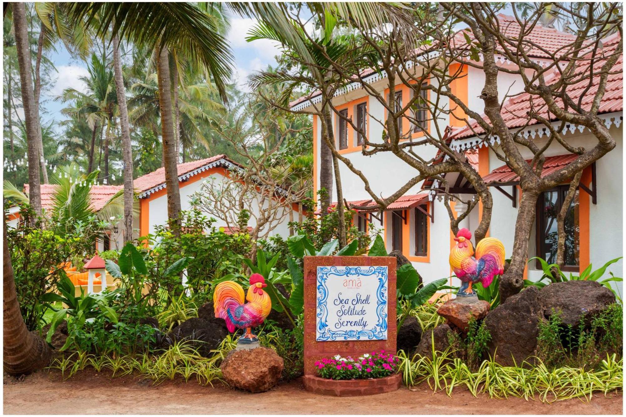 Amã Stays & Trails Aguada Shell Villa , Goa Candolim Dış mekan fotoğraf