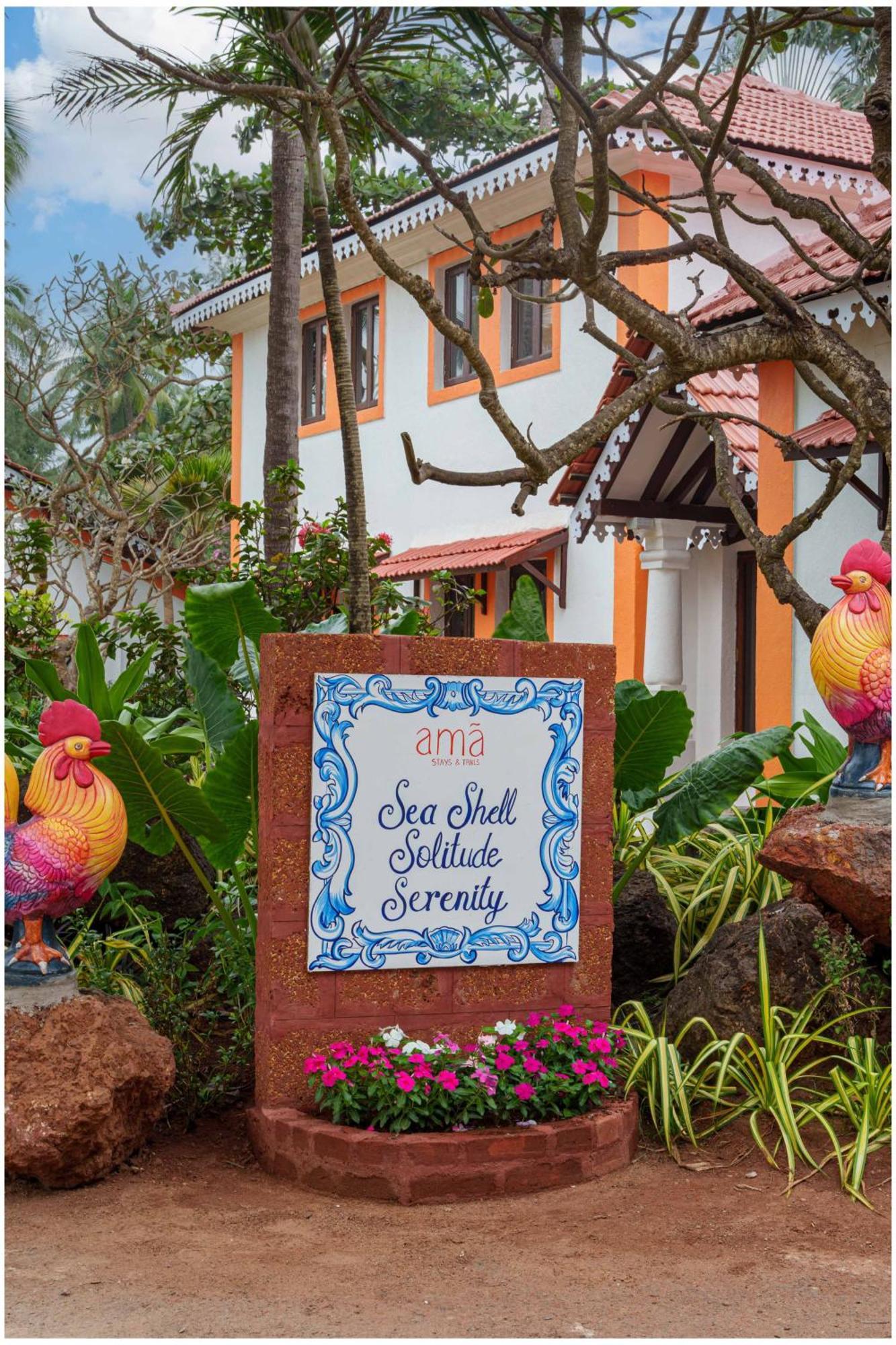 Amã Stays & Trails Aguada Shell Villa , Goa Candolim Dış mekan fotoğraf